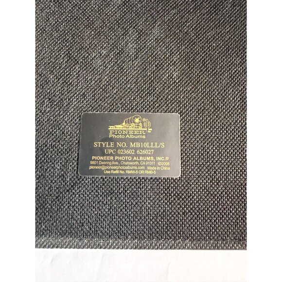 Live Laugh Love Pioneer Leatherette Photo Album 8.5" x 11" With 20 Top Loading P - Picture 5 of 10